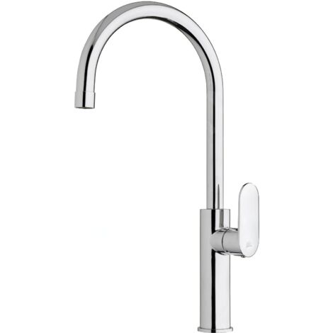 Paffoni Candy CA180CR mitigeur lavabo haut avec bec pivotant Chromé - Laiton (1/3)