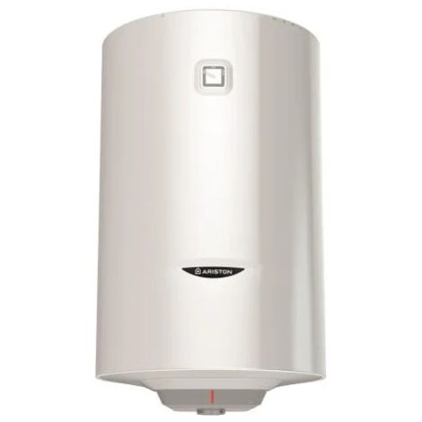 Ariston Group – Chauffe-eau à accumulation 80 litres – Technologie WaterPlus pour 16% d'eau en plus – Classe énergétique C – Version horizontale – Anode en magnésium (1/5)
