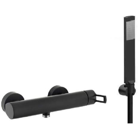 Mitigeur de douche extérieur noir mat Paffoni Ringo RIN168DNO  Noir mat - RINGO