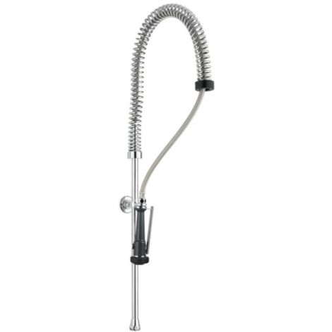 Douche lave-vaisselle H1200mm pour installation sur robinets ou mitigeurs Idral 09410 Chromé - Laiton (1/2)