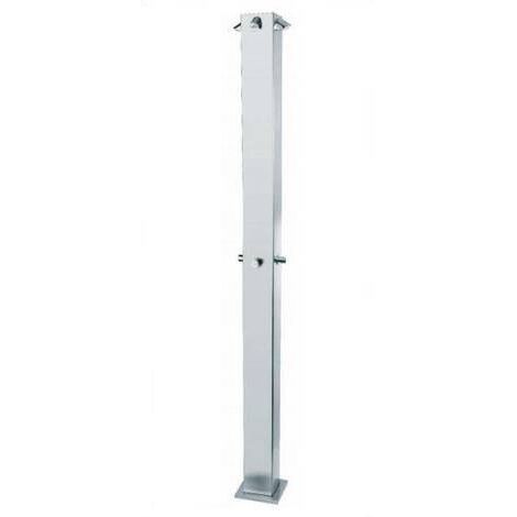 Colonne de douche temporisée en acier inoxydable à 4 positions Idral 09224 Acier inoxydable (1/5)