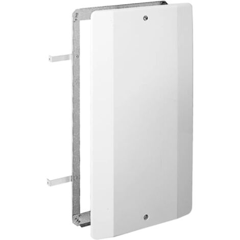 Trappe d'inspection en plastique, avec cadre en tôle galvanisée 320x250 Caleffi 361032  Blanc - Plastique