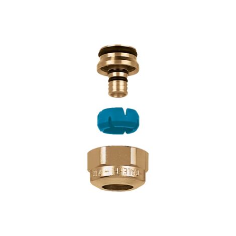 Raccord de diamètre auto-adaptatif pour tubes en plastique. Ø intérieur 13,5-14 Ø extérieur 16-18 DARCAL Caleffi 680044 Ø 13,5-14 - Ø 16-18
