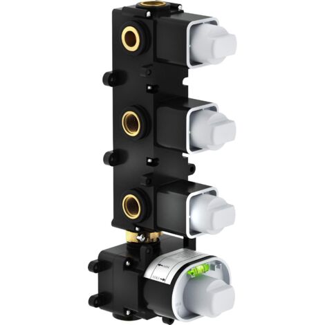 Partie encastrable pour mitigeurs thermostatiques à encastrer 3 voies Nobili WE00103 | partie intégrée
