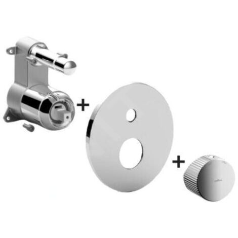 Paffoni Jo - Mitigeur encastré pour 2 sorties, chrome JOBOX015CR (1/2)