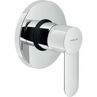 Nobili Sand series SA99108CR Mitigeur de douche encastré 1 voie Chromé - Laiton
