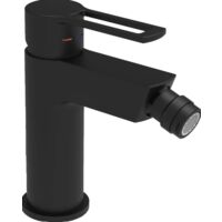 Mitigeur de bidet noir mat avec levier ouvert Paffoni Ringo RIN131NO Noir mat - RINGO - Sans vidage