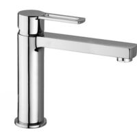 Paffoni Ringo Series Medium Washbasin Mixer RIN073CR Chromé - Laiton