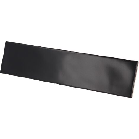 Masía Negro Mate 7,5X30cm.