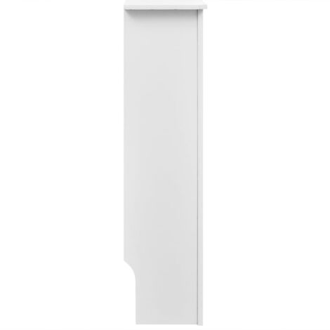 Ymyny Cache Radiateur Cm Mdf Blanc