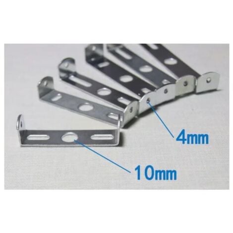 Ulisem Support Plaque Plafonnier,Accessoires Fixation Lustre,Support Fixation Plafonnier,pour Accessoires Support Lampe d'Éclairage Lustre Plafond Bureau à Domicile (Argent)，4 Pièces