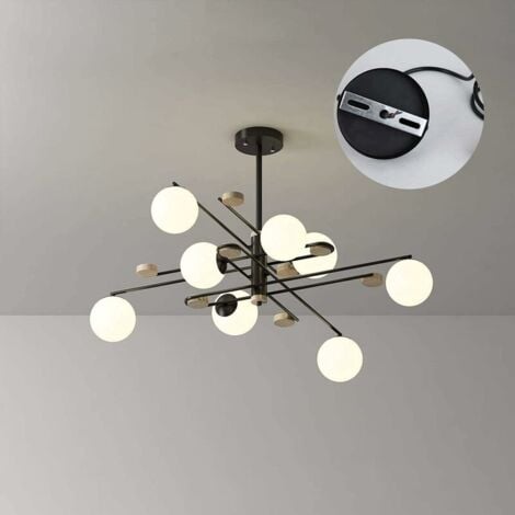 Ulisem Support Plaque Plafonnier,Accessoires Fixation Lustre,Support Fixation Plafonnier,pour Accessoires Support Lampe d'Éclairage Lustre Plafond Bureau à Domicile (Argent)，4 Pièces