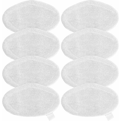 Ulisem 8 Lingettes pour polti vaporetto sv440。Serpillere Remplacement, Vadrouilles de Rechange Lavables