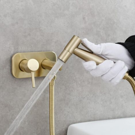 Douchette Toilette, Douchette WC Kit Complet, Pulvérisateur Pour l