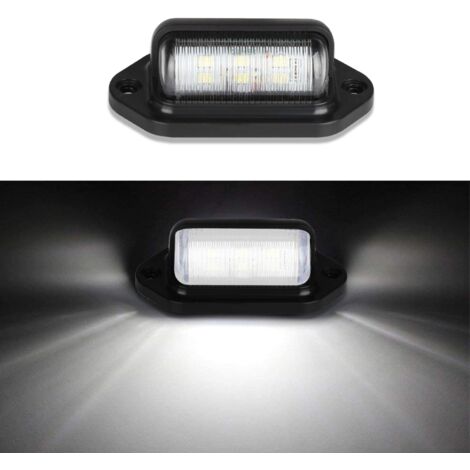 Kit éclairage Plaque Immatriculation LED Pour BMW X5 E53 1999-2006 / X3 E83 2003-2010 - 24 LED SMD 3528