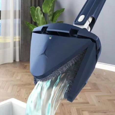 Balai à Franges Power Mop 3-en-1 Telescope, Balai Manche Télescopique