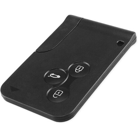 Coque Clé Télécommande 2 Boutons 433MHz PCF7947 Pour Renault Kangoo II, Clio III, Duster, Twingo
