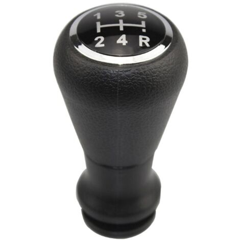 Pommeau De Levier De Vitesse Avec Soufflet Pour Peugeot 207, 307, 308 - 5 Vitesses - Installation Facile