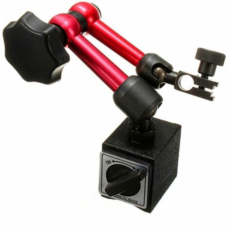 Support Magnétique Pour Indicateur à Cadran MB-1 - Base Pour Outil De Tour, Fraiseuse, Atelier D'usinage