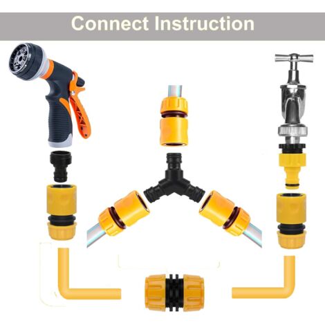 Kit De Réparation De Tuyau D'arrosage Avec Connecteur