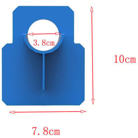 Lot De 2 Supports De Tuyau De Piscine, Support De Tuyau De Piscine Hors Sol Avec Ruban Adhesif Concu Pour Etre Compatible Avec Les Piscines Intex 87173814