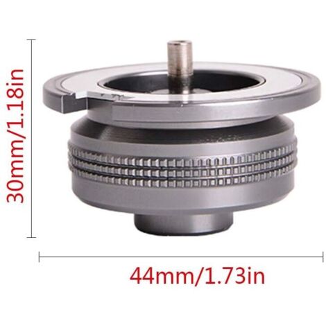 ruehalf Outdoor Camping Stove Butane Gas Adapter Split Stove Converter Connection Hose Outdoor Cooking Camping Equipment Accessories (Color : Adapter and Tube-A