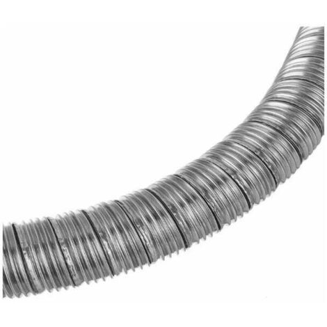 Flexible Échappement 100 Cm Double Couche - Tuyau Échappement 22 Mm Acier Inoxydable Pour Chauffage Diesel