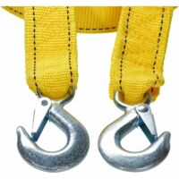 Corde De Remorquage 4 Ou 5 M Avec Crochet - Sangle Treuil Robuste Pour Voiture, 3 à 7 Tonnes De Charge - 4