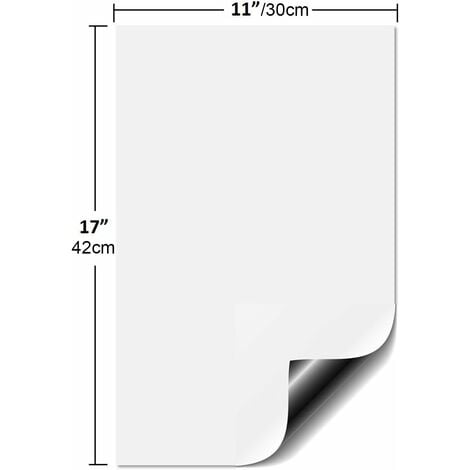 A3 Magnétique Tableau Blanc Réfrigérateur Magnétique et Liste