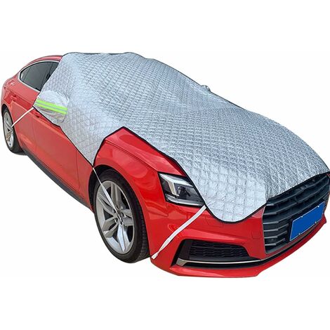 Housse de protection pour pare-brise de voiture - Avec bords 9 magnétiques  - couches plus épaisses - Extra large - Protection d'hiver pour les voitures