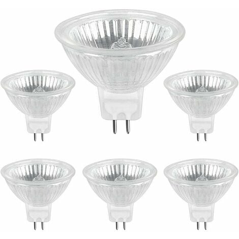 Ampoules-réflecteurs halogènes MR16 (GU10) 50 W(Paquet de 6)