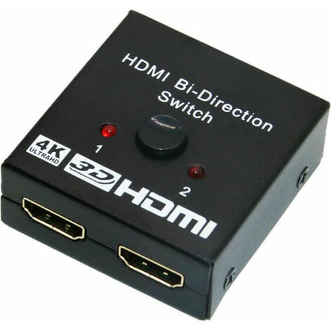 Répartiteur HDMI 2.0 bidirectionnel - 4K @ 60Hz - Avec
