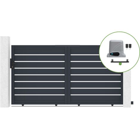 Elektrisches Schiebetor 3 m VOGEL 300 x 160 cm + Motorisierung RANGER C300