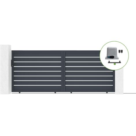 Elektrisches Schiebetor 4 m VOGEL 400 x 160 cm + Motorisierung RANGER C300