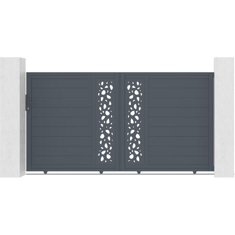Puerta corredera de aluminio 3m SUNNY 300 x 160 cm (1/5)