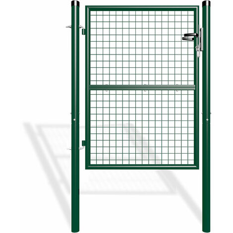 Puerta de valla 1m OLGA 100 x 130 Verde