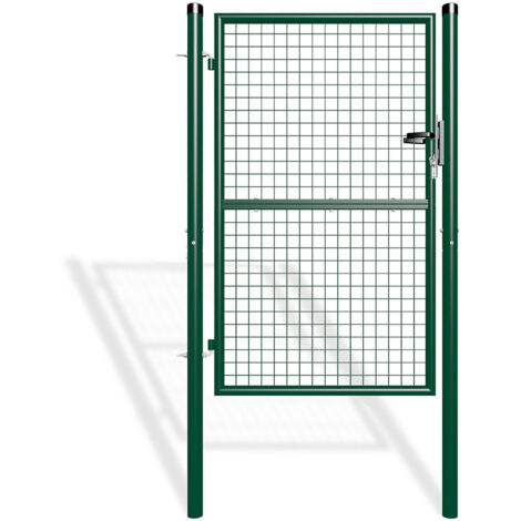 Puerta de valla 1m OLGA 100 x 150 Verde