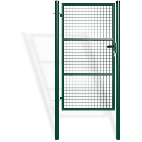 Puerta de valla 1m OLGA 100 x 180 cm Verde