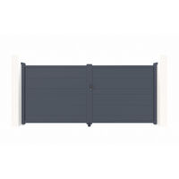 Puerta Batiente de aluminio soldado 4m EIGER 400 x 180 cm
