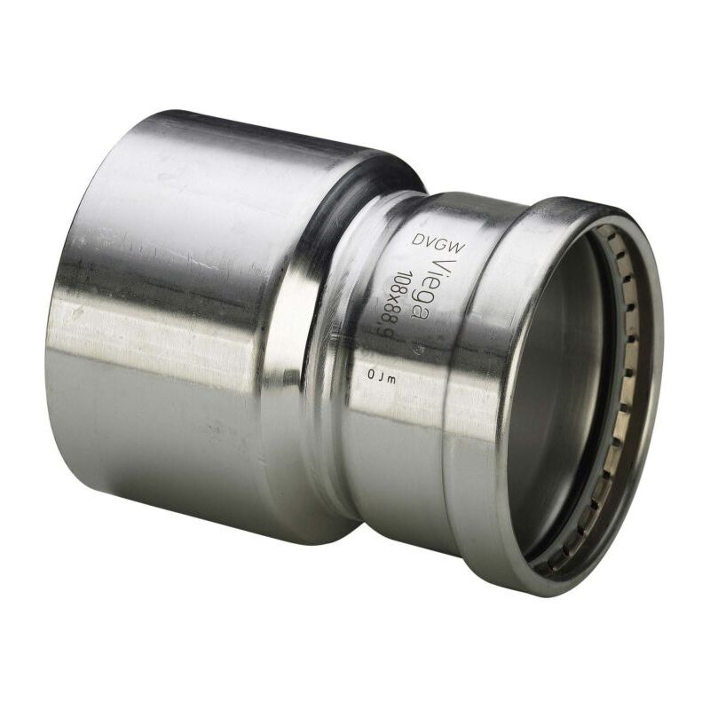 Viega Sanpress Inox XL 483166 108 x 54 mm, acier inoxydable, SC-Contur