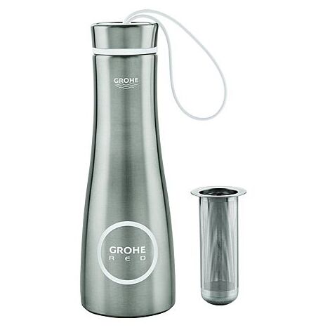 Grohe Red bouteille de boisson 409191SD0 450ml, en acier inoxydable, à double paroi (1/2)