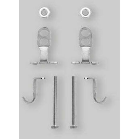 Duravit ME par Starck quick fix 0055030000 pour demi-colonne