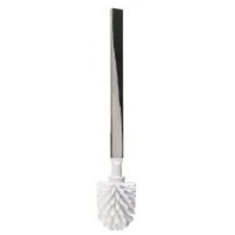 Emco Loft WC brosse avec manche 051500191 brosse de remplacement, chromé / blanc