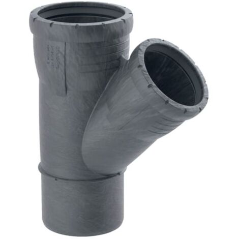 Geberit Silent Pro branche 393432141 DN 90/50, 45 °, haute isolation phonique (1/3)