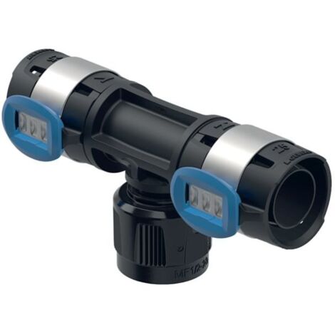 Geberit Pièce en T de transition FlowFit 620391001 DN 15, Ø 20/20 mm, 11,5 cm, passage (1/2)