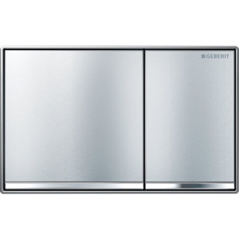 Geberit Omega60 Plaque de déclenchement, pour rinçage à 2