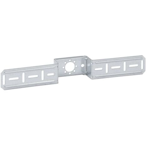 Geberit Plaque de montage 601733001 discontinué, simple, galvanisé, pour connexion à un robinet (1/4)