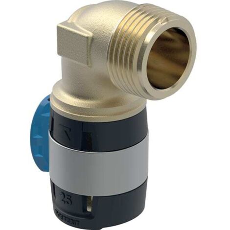 Geberit Coude de transition FlowFit 620503001 DN 25, Ø32, R 2000 , 90 degrés, avec filetage extérieur (1/4)