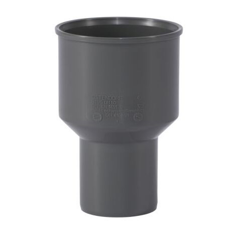Le Sanitaire – Jonction tuyau fonte DN50 – Raccord en polypropylène homopolymère – Triple lèvre d'étanchéité – Pour eaux usées chaudes et froides