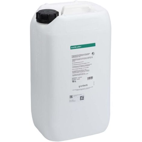 Grünbeck exaliQ solution minérale 114073 safe+, bidon de 15 litres